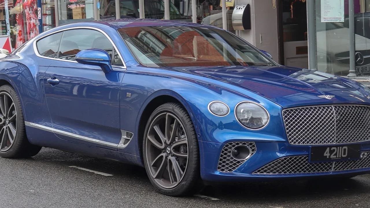 Bentley Continental GT coupé, foto de referencia