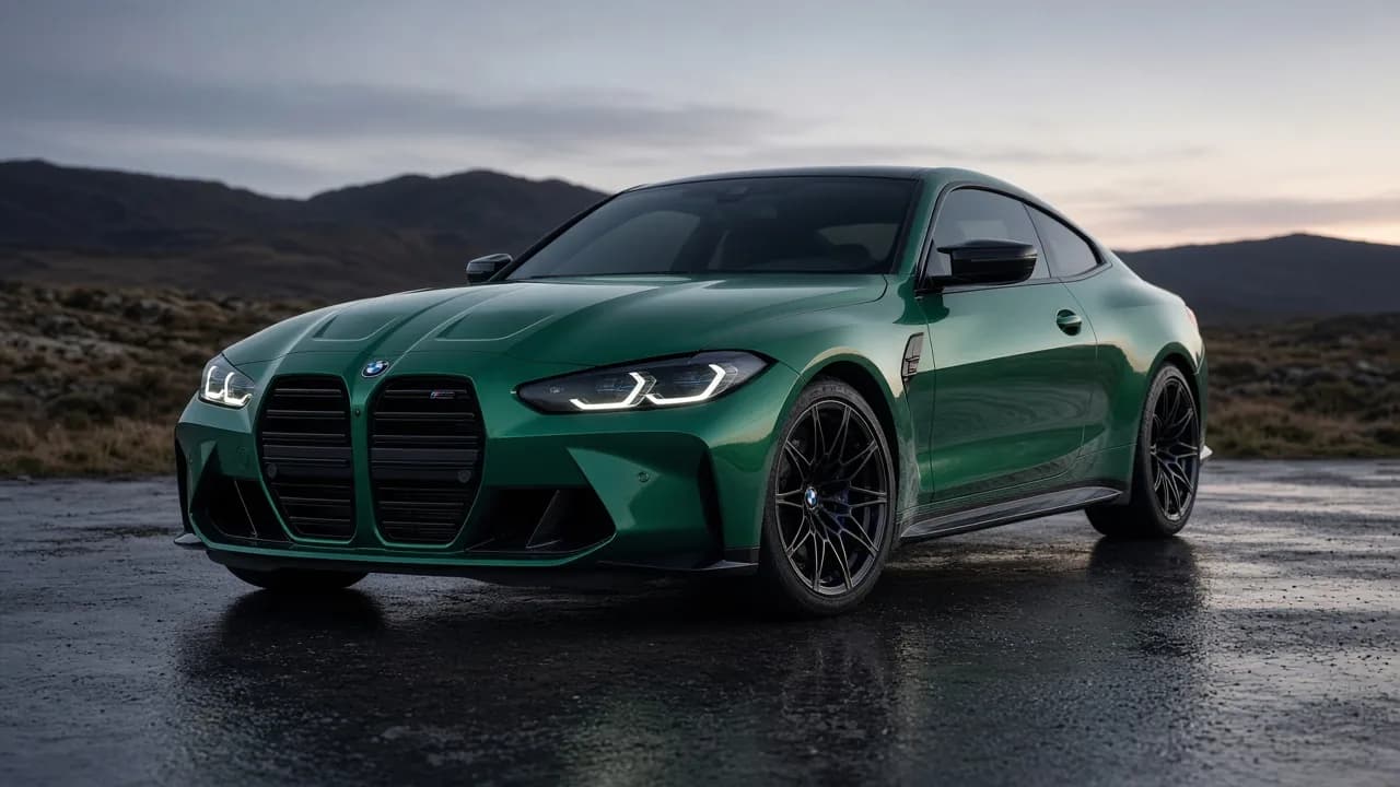 BMW M4 coupé de la generación G82, foto de referencia