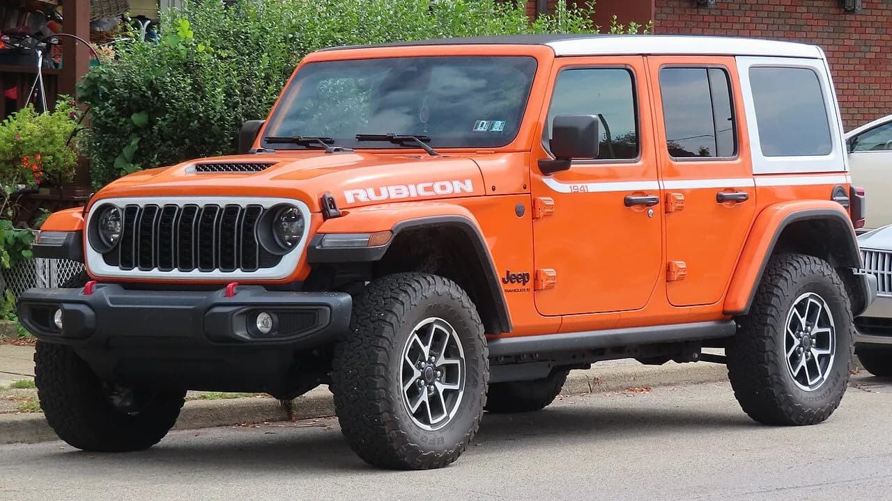 Jeep Wrangler Rubicon, foto de referencia