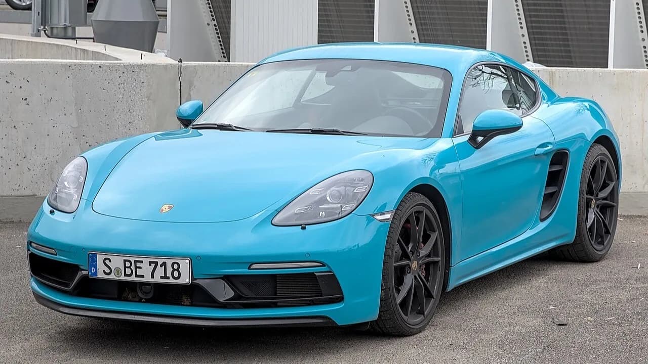 Porsche 718 Cayman, foto de referencia