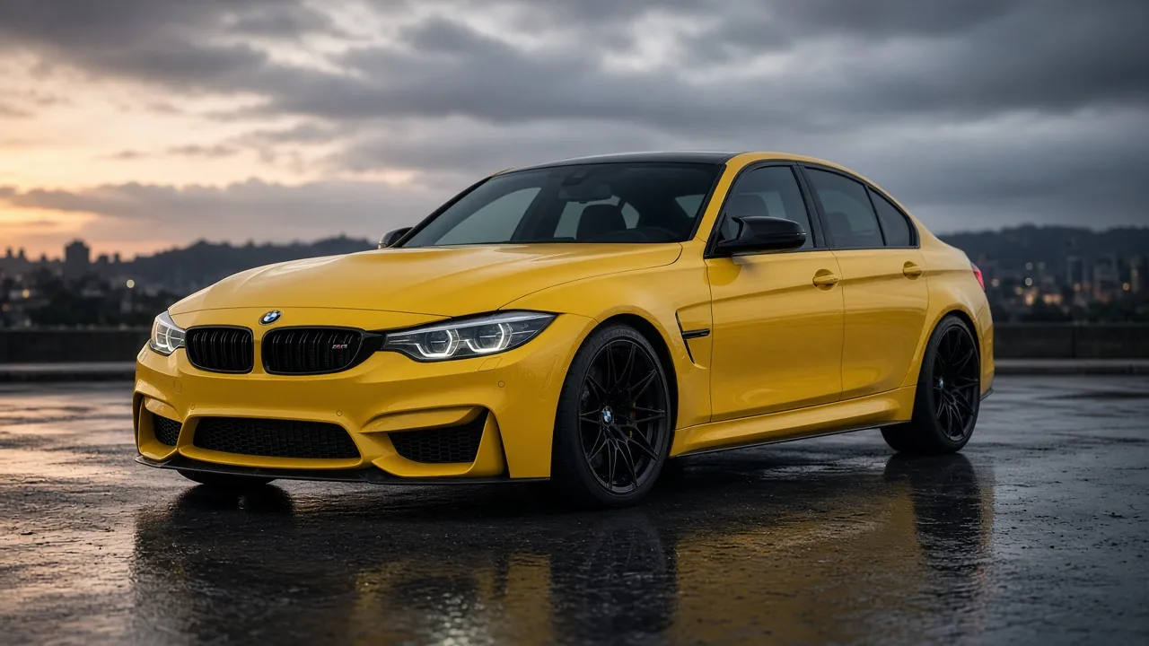 BMW M3 F80, foto de referencia de la generación anterior al G80